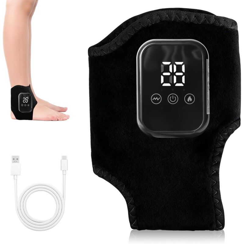 Oem Mehrfarbig 1 Paar 3-In-1-Gesundheitsmassagegerät, 3 Intensitätsstufen, 3 Einstellbare Temperaturmodi, Drahtloses Massagegerät, Wärmer Mit Massage Für Kinder, Hände Und Geräte