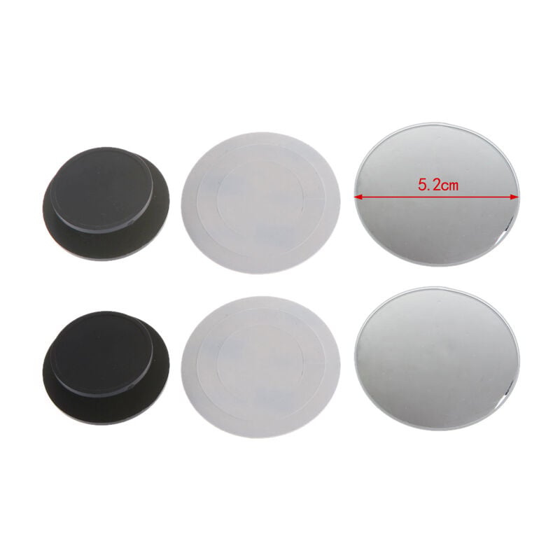 1 paar 360 ° Rahmenlose Weitwinkel Runde Convex Blind Spot Rückspiegel | 04537370284120 1 paar 360 ° Rahmenlose Weitwinkel Runde Convex Blind Spot Rückspiegel | 04537370284120