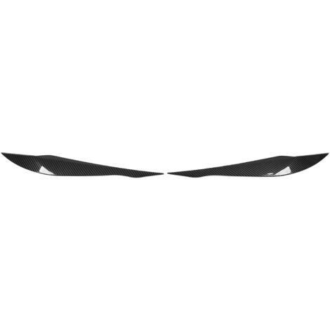 1 Paar ABS-Scheinwerferblenden als Ersatz für Fahrzeuge der 3er-Reihe F30 F31 2012 – 2018, Carbonfaser-Optik.