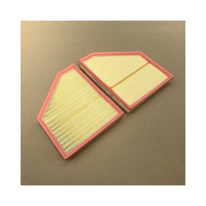 1 paar Auto Air Filter Anzug für BMW X5 E70 4,8 il OEM KEINE 13717548898 13717548897,Rot | 04537371397614