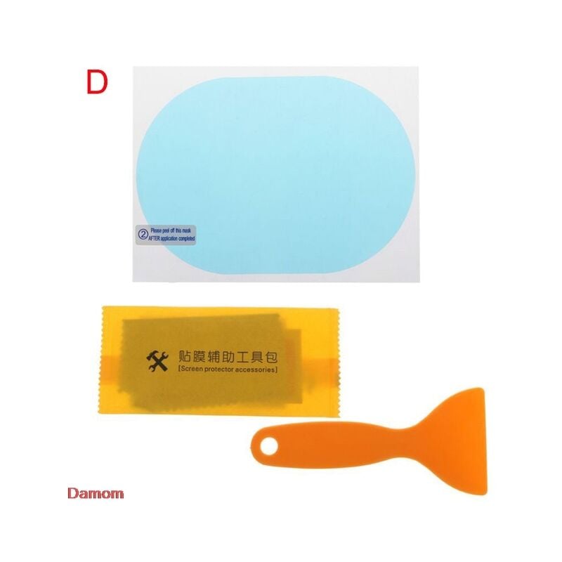 1 paar Auto Anti Wasser Nebel Film Anti Nebel Beschichtung Regendicht Hydrophoben Rückspiegel Schutz Film Großhandel & Dropshipping,95x135mm | 04537370268885