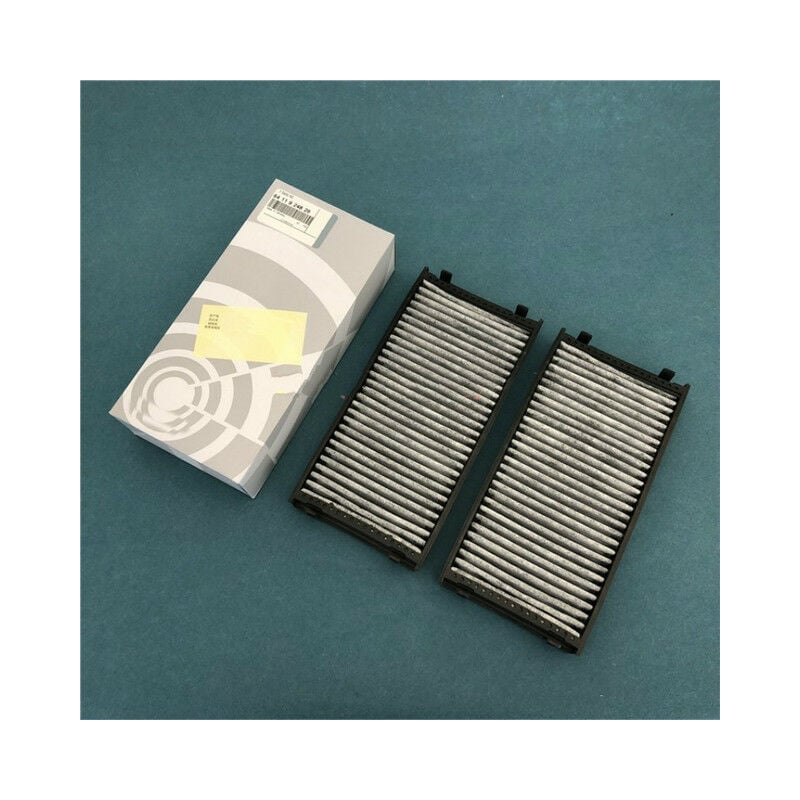 1 paar Auto externe kabine luftfilter element anzug für 2008-2018 bmw X5 X6 E70 F15 E71 F16 oem keine 64119248294,Black | 04537371674647