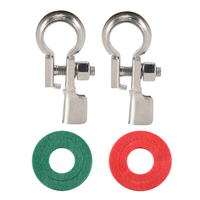 Image of Tlily - 1 Paar Batterieklemmen Anschlüsse Klemmen Kupfer Terminal Kit mit Korrosionsschutz 17mm