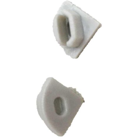 1 Paar Endkappen für LED Eck-Profil 8 x 8mm (4314)