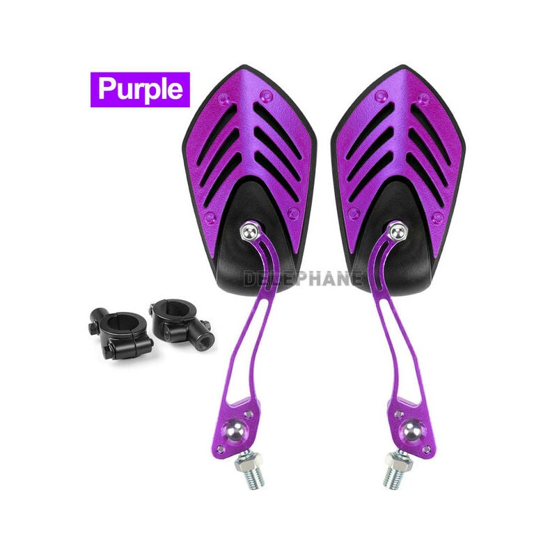 1 paar Fahrrad Spiegel Große Ansicht Fahrrad Rückspiegel Multi Winkel Einstellbar Lenker Rückspiegel für Elektrische Fahrrad Roller,Purple,CHINA | 04537365825093 1 paar Fahrrad Spiegel Große Ansicht Fahrrad Rückspiegel Multi Winkel Einstellbar Lenker Rückspiegel für Elektrische Fahrrad Roller,Purple,CHINA | 04537365825093