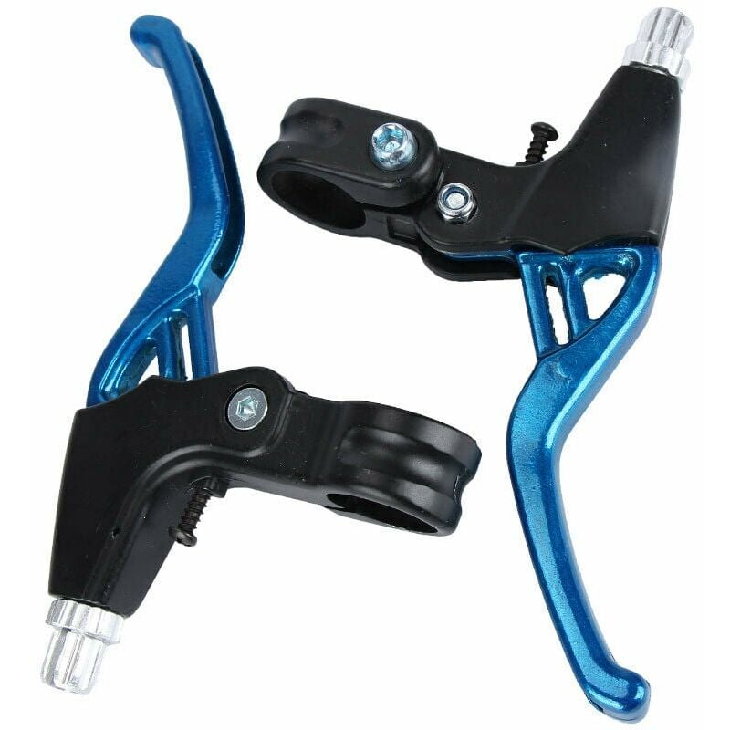 1 Paar Fahrradbremshebel Aluminiumlegierung Bremshebelgriffe Kupplungshebel für Rennrad Mountainbike (Blau) | 07634066085454 1 Paar Fahrradbremshebel Aluminiumlegierung Bremshebelgriffe Kupplungshebel für Rennrad Mountainbike (Blau) | 07634066085454