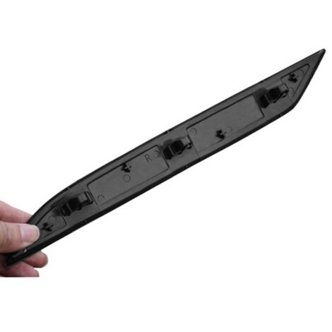 1 Paar, Farbe: Schwarz, Material: ABS, Aufkleber für Nebelschlussleuchten, hintere Wabenleisten, Modifikation der hinteren Stoßstangenreflektoren.