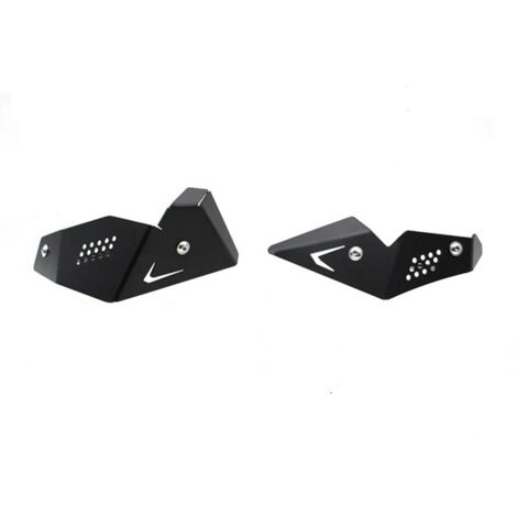 1 Paar, Farbe: Schwarz, Material: Metall, modifizierte Drosselklappengehäuse-Schutzabdeckung, Sensorschutz, Fahrzeugkarosserieschutz.