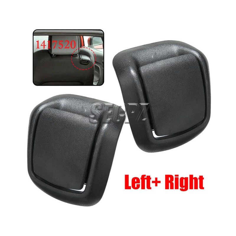 1 paar Für Ford Fiesta MK6 2003 2004 2005 2006 2007 2008 Vorne Links Rechts Sitz Tilt HandlesSeat Abdeckung Release 1417520 1417521,A Pair | 04537371443106