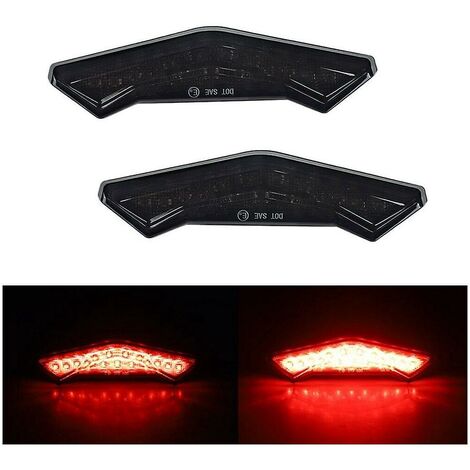 1 Paar geräucherte LED-Rücklichter für ATV, Bremse hinten, für 2021–2022, 710006633