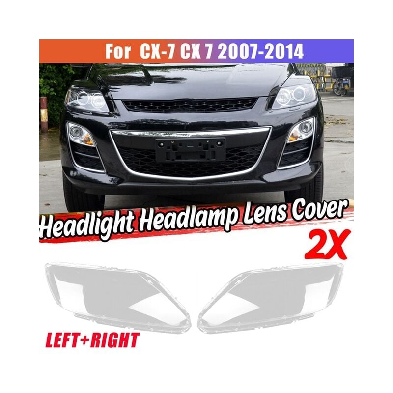 1 paar Links + Rechts für Mazda CX-7 cx 7 2007-2014 Auto Scheinwerfer Objektiv Abdeckung Kopf Licht Lampenschirm front Licht Shell | 06905212804313 1 paar Links + Rechts für Mazda CX-7 cx 7 2007-2014 Auto Scheinwerfer Objektiv Abdeckung Kopf Licht Lampenschirm front Licht Shell | 06905212804313