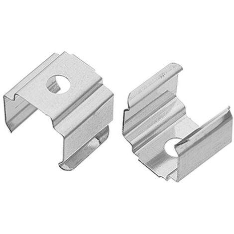 1 Paar Montageclips Halter für Aufbau U-Profil 10 x 13mm (4291)