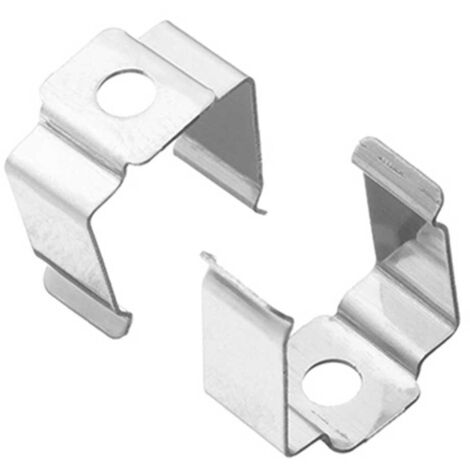 1 Paar Montageclips Halter für Fugen-Profil 16 x 15mm (4297)