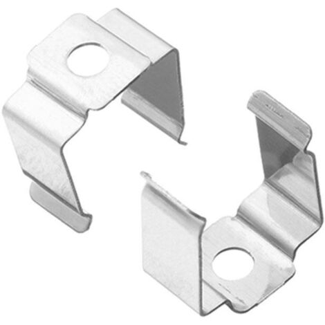1 Paar Montageclips Halter für Fugen-Profil 18 x 15mm (4300, 4592)