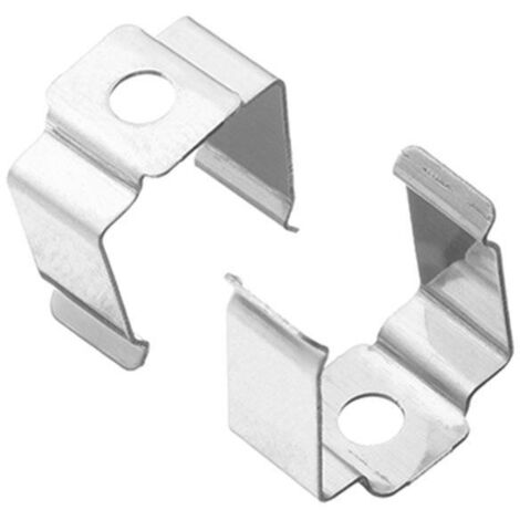 1 Paar Montageclips Halter für Fugen-Profil 20 x 15mm (4303, 4597)