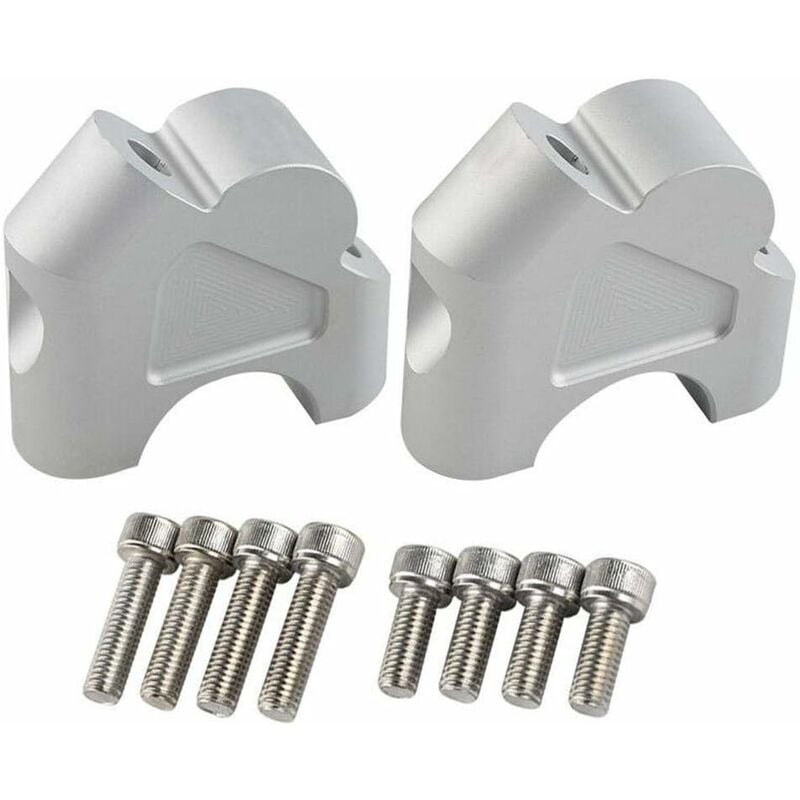 1 Paar Motorrad Lenkererhöhung Silber Lenkererhöhung 22mm für bmw R1200GS lc R1250GS 1G13 K50 | 06286528824586 1 Paar Motorrad Lenkererhöhung Silber Lenkererhöhung 22mm für bmw R1200GS lc R1250GS 1G13 K50 | 06286528824586