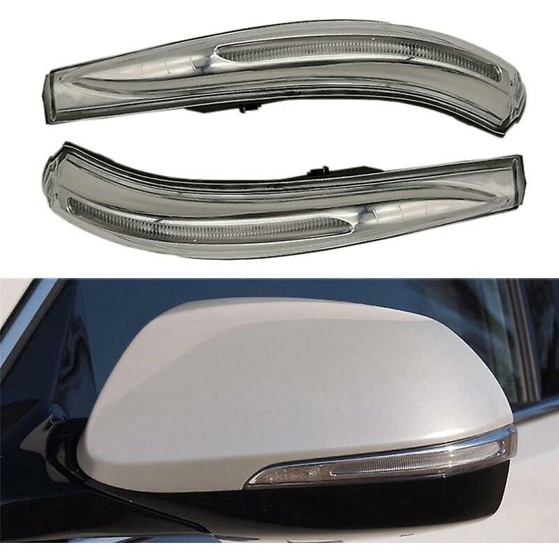 Image of 1 paar Rückspiegel Blinker Für 2013-2018 Seite Spiegel Led Reflektor Licht 87613-b8000 87623-b