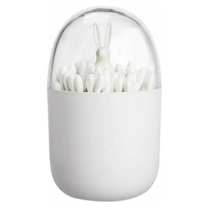 1 Packung Four Seasons Plant Toothpick Leere Box/Tier-Wattestäbchen-Box, wiederverwendbar (Kaninchen)- | 07634066225539