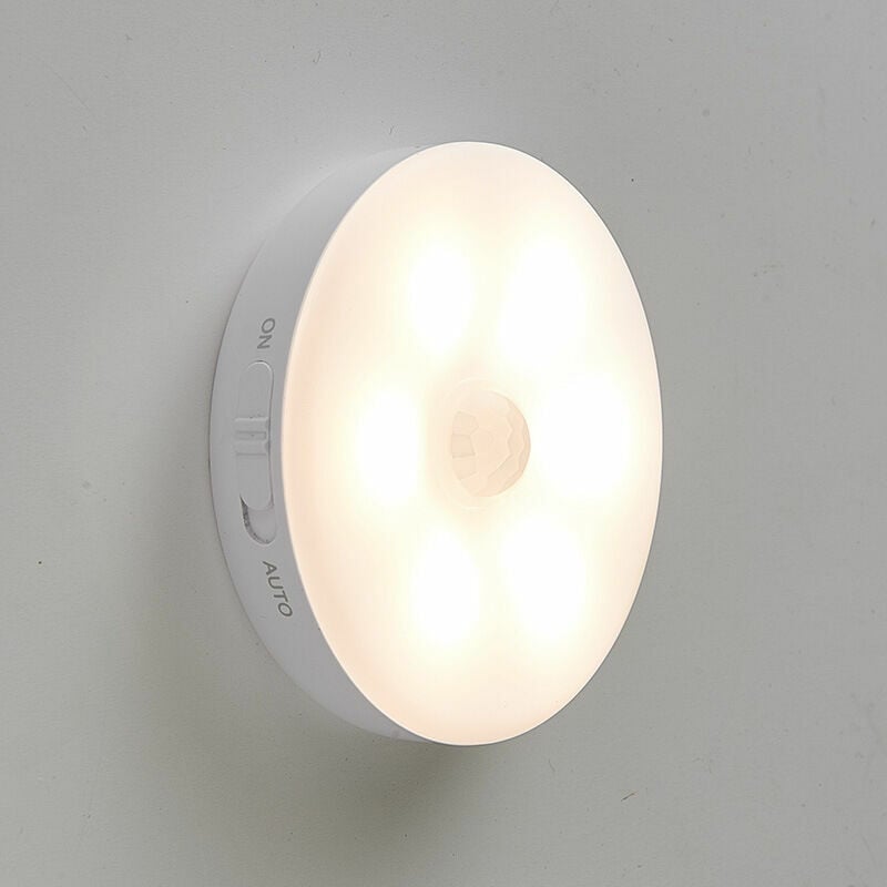 1 Packung, magnetisches drahtloses LED-Nachtlicht mit Körpererkennung, intelligentes automatisches Schrank-Nachtlicht, automatisches LED-Nachtlicht, | 07634066124528 1 Packung, magnetisches drahtloses LED-Nachtlicht mit Körpererkennung, intelligentes automatisches Schrank-Nachtlicht, automatisches LED-Nachtlicht, | 07634066124528