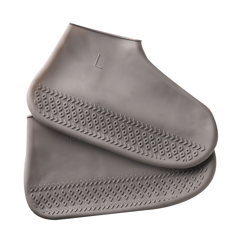 1 paio di copriscarpe antipioggia in silicone