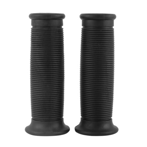1 paio di manopole universali per manubrio moto 22mm/25mm Vintage nere