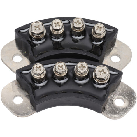 1 Pair 4 Terminals Generator Rectifier Semiarc Rotating Rectifier Bridge Module for Current Adjustment
