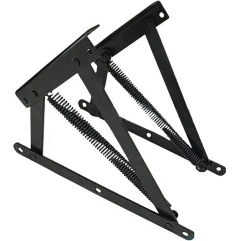 1 pair of lower hinges, sofa bed, storage compartment, lifting hinge, spring mechanism for folding chair and reclining bed frame with hinge and