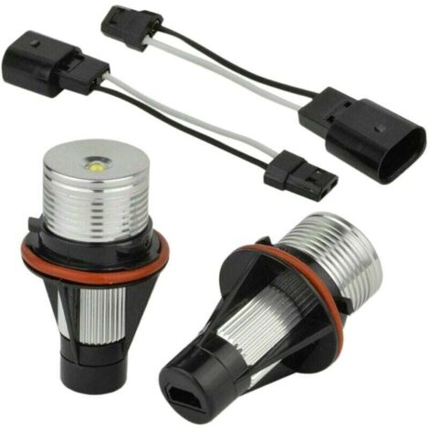 1 Paire 8000K Blanc LED Angel Eye Marker Halo Ampoules Lampes Pour E39 E53 E60 E63 E64 E66 E87 5 6 7 X3 X5,