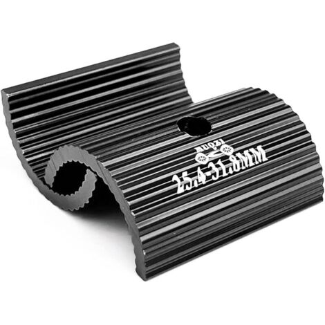 1 Paire Adaptateur Guidon Velo VTT Réducteur Potence Vélo Cales de Potence Guidon Alliage d'aluminium Pince Entretoise Conversion 25.4 to 31.8MM Pièces pour Le Cyclisme Composants
