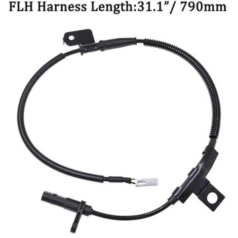 1 paire, couleur : noir, matériau : ABS, capteur de vitesse de roue ABS avant 95671-3E300 956