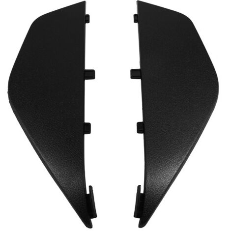1 paire. Couleur : Noir. Matière : Plastique. Panneaux latéraux de siège noirs (gauche et droit), caches de réglage en hauteur, boucles d'origine, matériau résistant à l'usure. Remplace les panneaux l