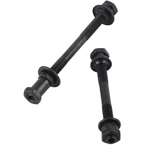 1 Paire d'Axes VTT en Acier pour Vélo Tout Terrain avec Roulements à Billes