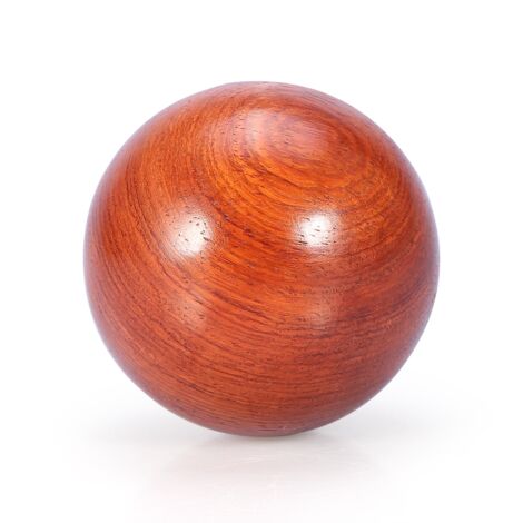 1 Paire de Balles de Massage en Bois pour Réduction du Stress et Relaxation (5cm) - Exercice de Santé
