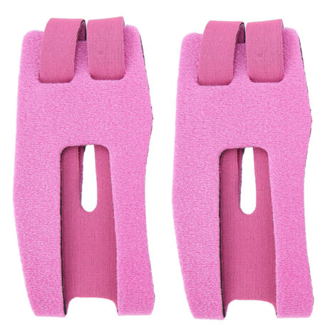 1 Paire de Bandeaux de Soutien pour Coude en Tissu Respirant Élastique, Genouillère et Bracelet Sportif Rose S