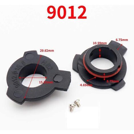 1 paire de bases adaptatrices pour phares LED automobiles H7 H4 H3 H1 H11 H13 H16 9004 9005 HB3 9006 HB4 9007 - AquaForge