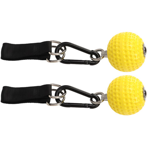 1 Paire de Boules d'Entraînement pour Prise en Force et Traction en Escalade, avec Sangles Réglables
