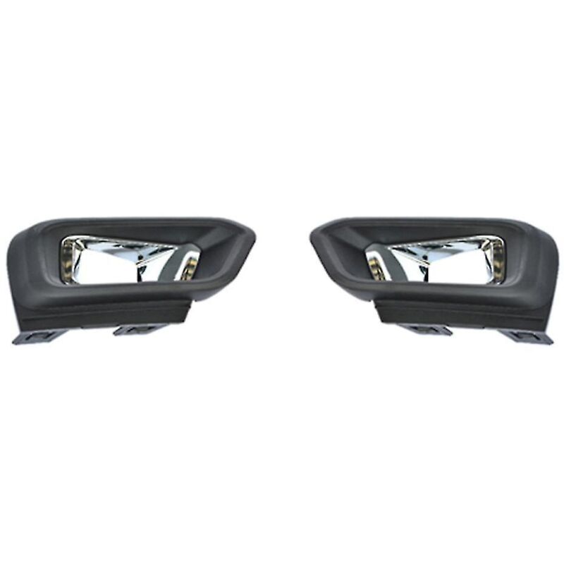 Fei Yu - 1 paire de calandre de phare antibrouillard pour pare-chocs avant de voiture avec cadre chromé pour 308 Gt Line 2016 2017 201