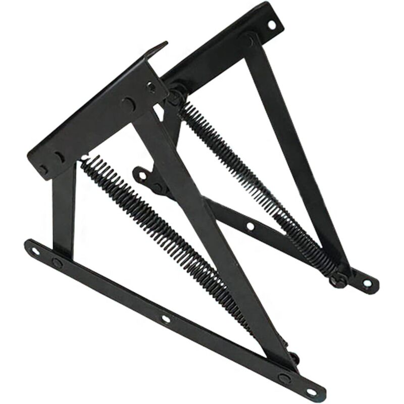 1 paire de charnières inférieures, canapé-lit, compartiment de rangement, charnière de levage, mécanisme à ressort pour chaise pliante et sommier