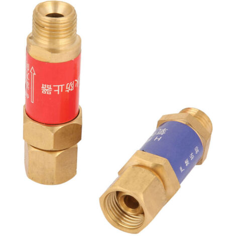 1 paire de clapet anti-retour d'oxygène acétylène pare-flamme Buster M16 1.5 HF2