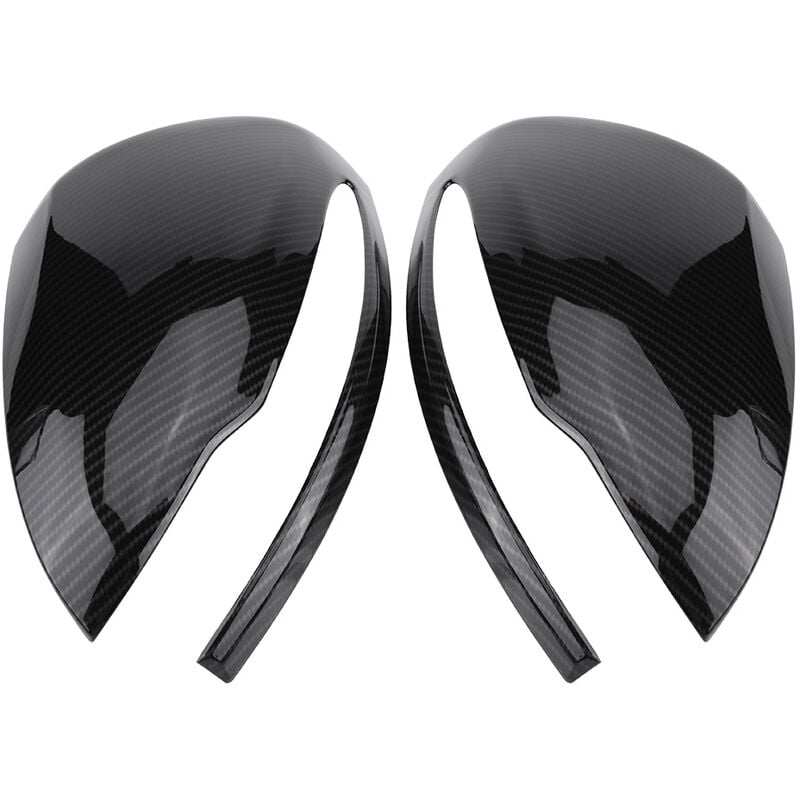 Jeffergarden - 1 paire de coques de rétroviseur en fibre de carbone pour Mercedes Benz c/e/glc/s classe W205 W213 X253 W222