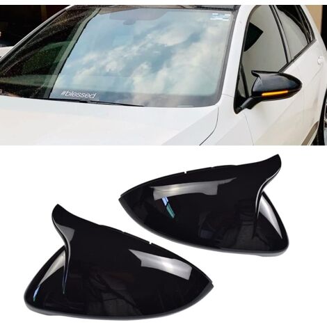 1 paire de coques de rétroviseur gauche droite coques de rétroviseur latéral pour Golf MK7 7.5 GTI 7 Golf 7 R