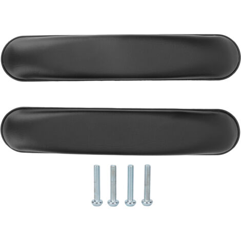 1 Paire de Coussinets d'Accoudoir Universel pour Fauteuil Roulant, Imperméable et Résistant aux Rayures, Remplaçable pour Bureau ou Maison