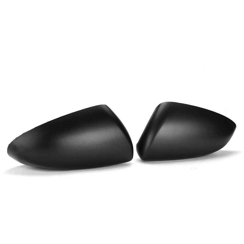 1 paire de couvercle de rétroviseur noir de remplacement gauche et droite pour Nissan Qashqai 2007-2014