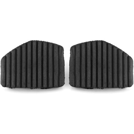 1 paire de couvercle en caoutchouc de pédale de frein d'embrayage pour Peugeot/Citroen 1007 207 208 301 C3 C4 C5 C6 C8