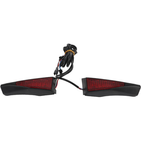 1 Paire de Feux Clignotants 10 Pouces pour Scooter Électrique, Léger et Stable, Avertissement Lumineux pour M4