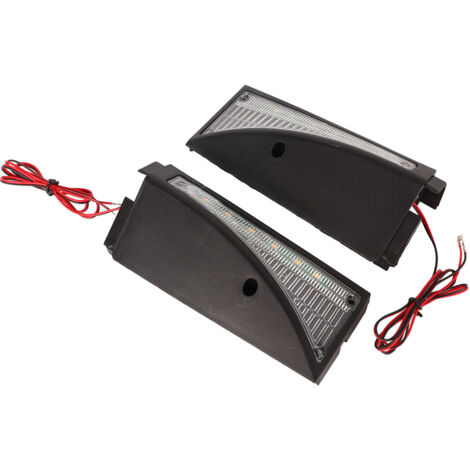 1 Paire de Feux Clignotants LED 10 Pouces pour Scooter Électrique, Éclairage Arrière Sécurité pour Vélo et Trottinette