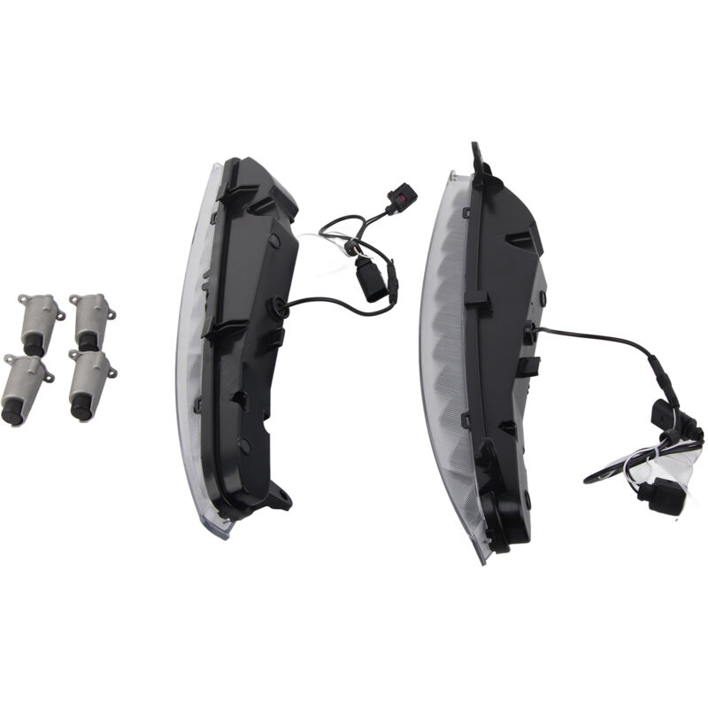 Eosnow - 1 paire de feux de jour de voiture, clignotants, feux antibrouillard drl led bicolores pour Q7 06-09
