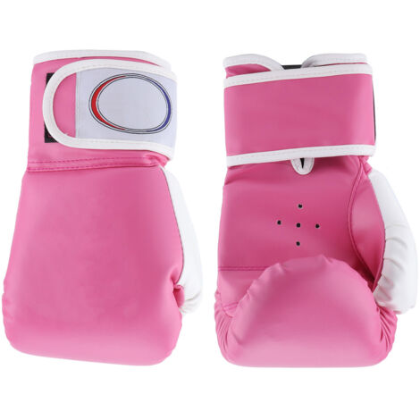 1 Paire de Gants de Boxe Enfants, Rose - Entraînement Sac de Frappe et Sparring pour Filles et Garçons
