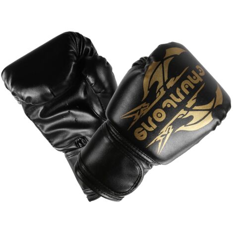 1 Paire de Gants de Boxe Sanda pour Adultes et Enfants, Équipement d'Entraînement Kenpo