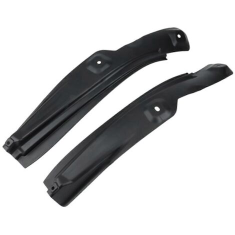 1 paire de garde-boues intérieurs de roue arrière, protection anti-salissures pour selle, noir